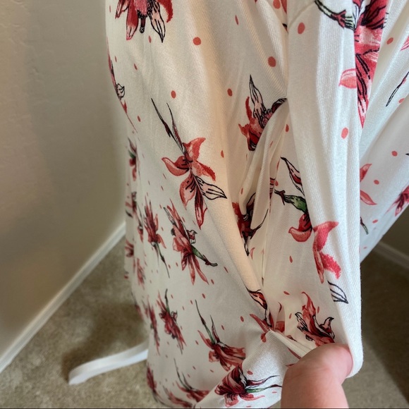 Chris & Carol | Dresses | Chris Carol White Floral Dress | Poshmark